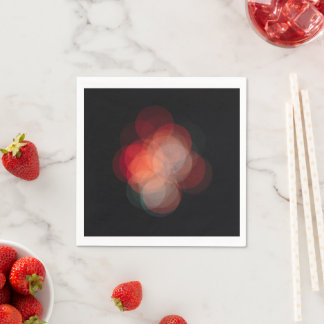Serviette En Papier Servilleta personalizada con fotografía bokeh