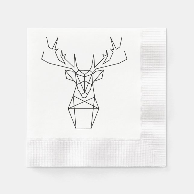Serviette En Papier Servilleta Venado (Devant)