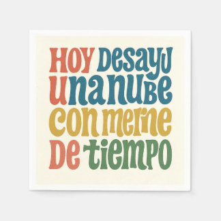Serviette En Papier Servilletas de papel Desayuno surrealista