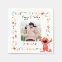 Sesame Street Elmo | Anniversaire Crayon