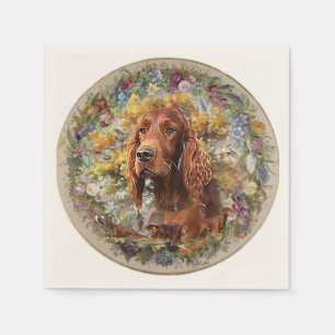 Serviette En Papier Setter irlandais - Oiseau Dog Ultimate Upland