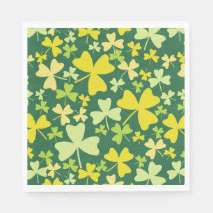 Serviette En Papier Shamrock coloré