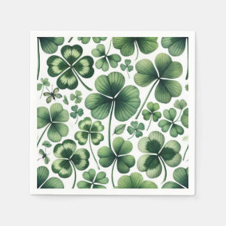 Serviette En Papier Shamrock Shuffle
