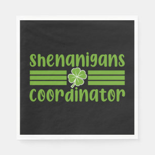 Serviette En Papier Shenanigans Coordonnateur Saint Patrick's Day