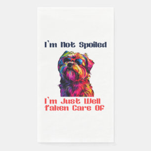 Serviette En Papier Shih Tzu