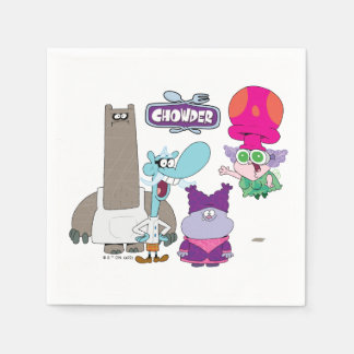 Serviette En Papier Shnitzel, Mung, Chowder et Truffes