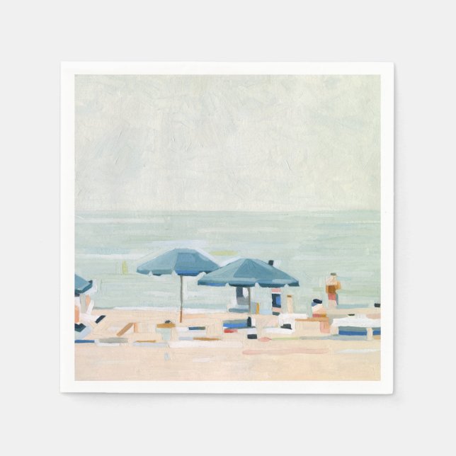 Serviette En Papier Si c'est les plages (Devant)