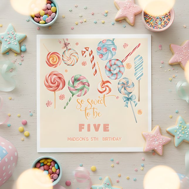 Serviette En Papier Si doux pour être anniversaire de enfant (Créateur téléchargé)