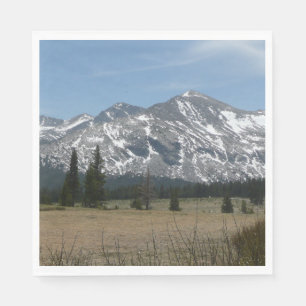 Serviette En Papier Sierra Nevada Montagnes I de Yosemite