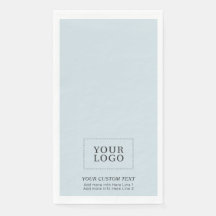 Simple logo personnalisé bleu poussiéreux pour ent