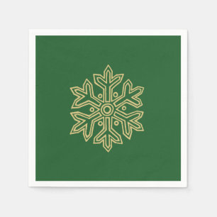 Serviette En Papier Simply Christmas Collection - Flocon de neige