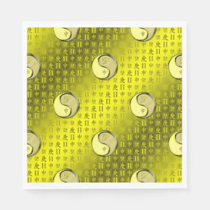 Serviette En Papier Singe Gemini et Métal