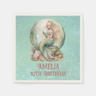 Serviette En Papier Sirène