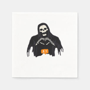 Serviette En Papier Skeleton Pur-Coeur Follower Classic