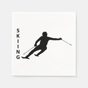 Serviette En Papier Ski