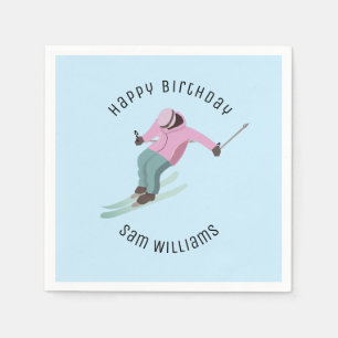 Serviette En Papier Ski