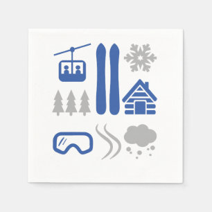 Serviette En Papier Ski