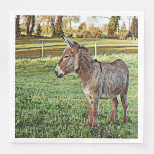Serviette En Papier smartmix animal - âne 1