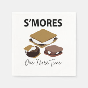 Serviette En Papier Smores S'Mores Dessert Encore Une Fête Smore