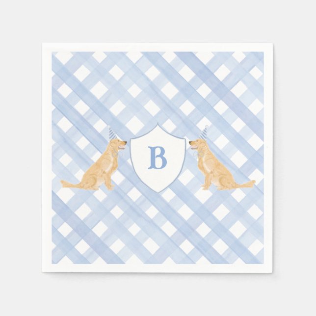 Serviette En Papier Snids Escargots Chien Chien Tails serviettes (Devant)