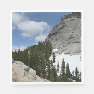 Serviette En Papier Snowy Granite Domes II Parc national de Yosemite