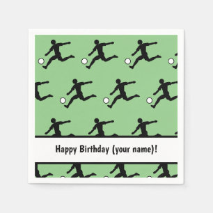 Serviette En Papier Soccer Motif avec footballeurs - Fun Boys / Homme