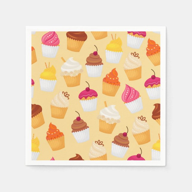 Serviette En Papier Soins sucrés (Devant)