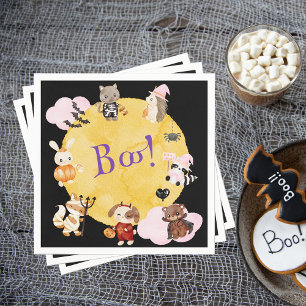 Serviette En Papier Soirée costumée pour enfants d'Halloween