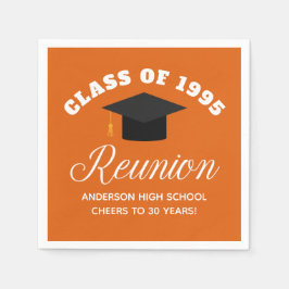 Serviette En Papier Soirée de réunion du lycée d'Orange