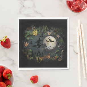 Serviette En Papier Soirée de Witch
