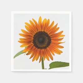 Serviette En Papier Soirée d'été de tournesol