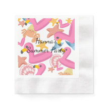 soirée d'été flamingo