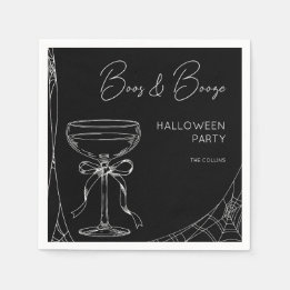 Serviette En Papier Soirée élégante d'Halloween pour adultes avec Boos