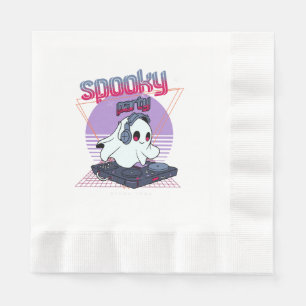 Serviette En Papier Soirée Halloween effrayante