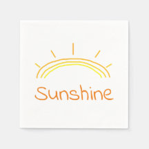 Soleil jaune et orange