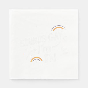 Serviette En Papier Sonne gay im in Copy