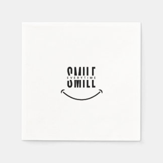 Serviette En Papier Souriez chaque fois