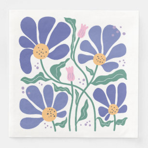 Serviette En Papier Soyez Fier De Votre Progrès - Boho Floral