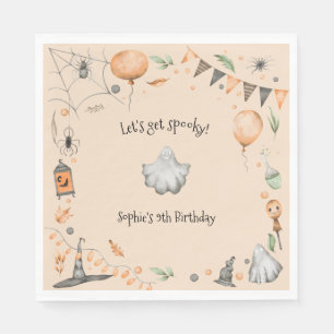 Serviette En Papier Soyons éffrayants ! Parti anniversaire de enfant S