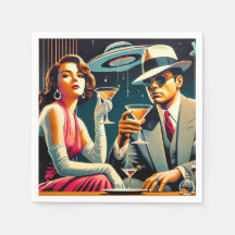 Space Age Las Vegas Gangster Martini Party