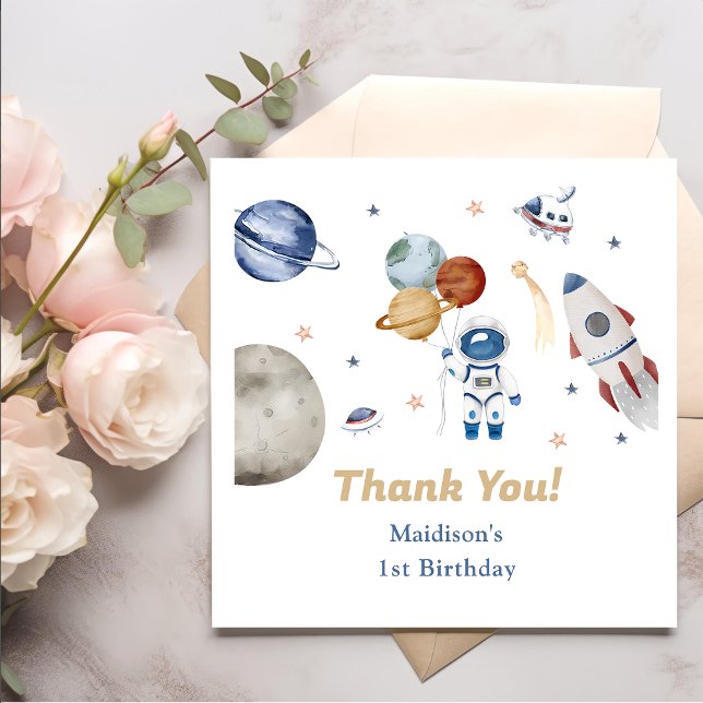 Serviette En Papier Space Rocket Planètes Papier Plaques (Créateur téléchargé)