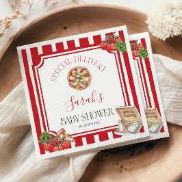 Serviette En Papier Special Delivery Italian Baby Shower 