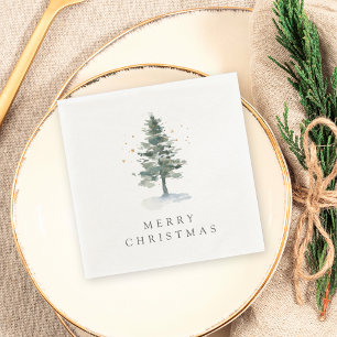 Serviette En Papier Splendor hiver Joyeux Noël Fête