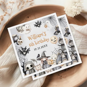 Serviette En Papier Spooktacular Halloween mignon Fantôme fête d'anniv