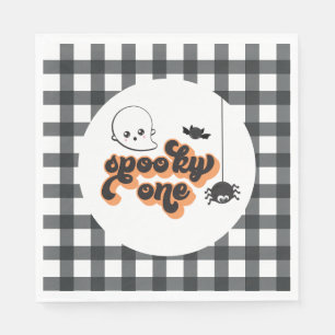 Serviette En Papier Spooky One Halloween 1er Anniversaire