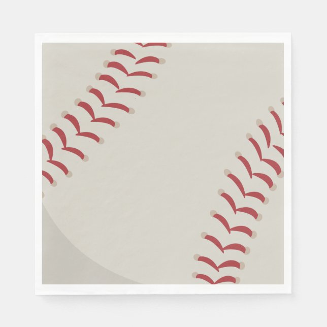 Serviette En Papier Sports de baseball (Devant)