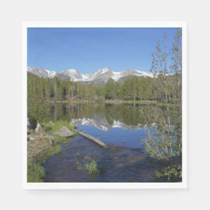Serviette En Papier Sprague Lake II au Parc national de Rocky Mountain