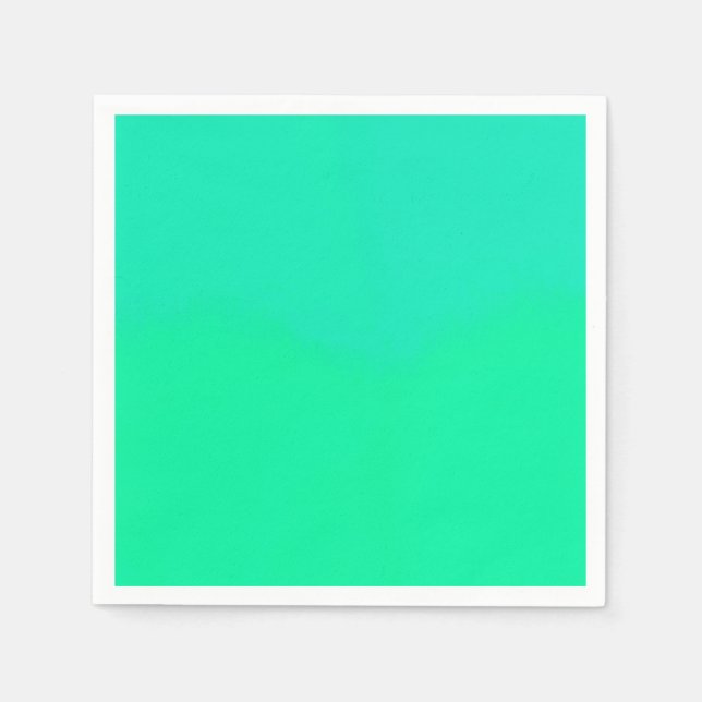 Serviette En Papier Spring Green Gradient  (Devant)