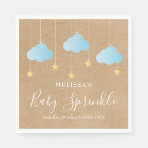 Serviette En Papier Sprinkle Rustique Twinkle Bébé Sprinkle / Douche