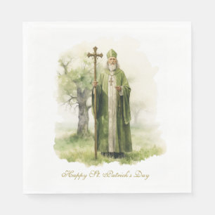 Serviette En Papier St. Patricks Day Irlande Celtic Green